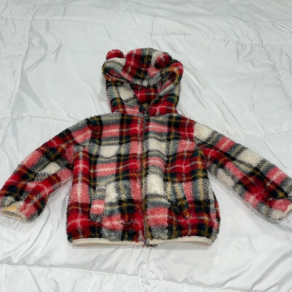 Old Navy Fleecy Jacket with Hood